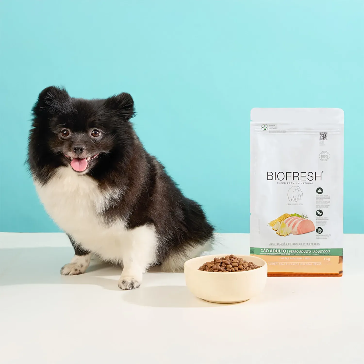 Ração Biofresh Cães Adultos Raças Minis e Pequenas Lombo e Abacaxi