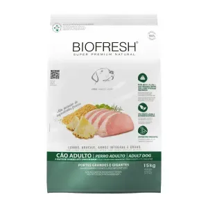 Ração Biofresh Cães Adultos Raças Grandes e Gigantes Lombo e Abacaxi - 15 kg