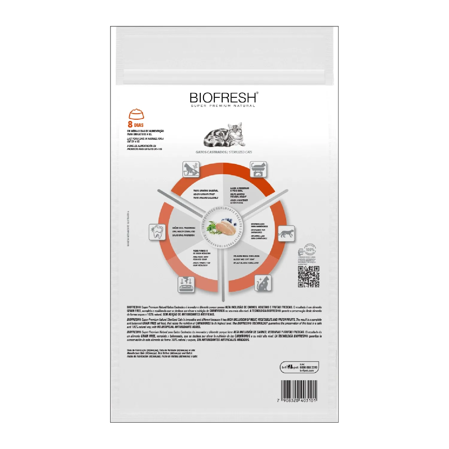 Racao-Biofresh-Gatos-Castrados-Frango_400g_VERSO-03