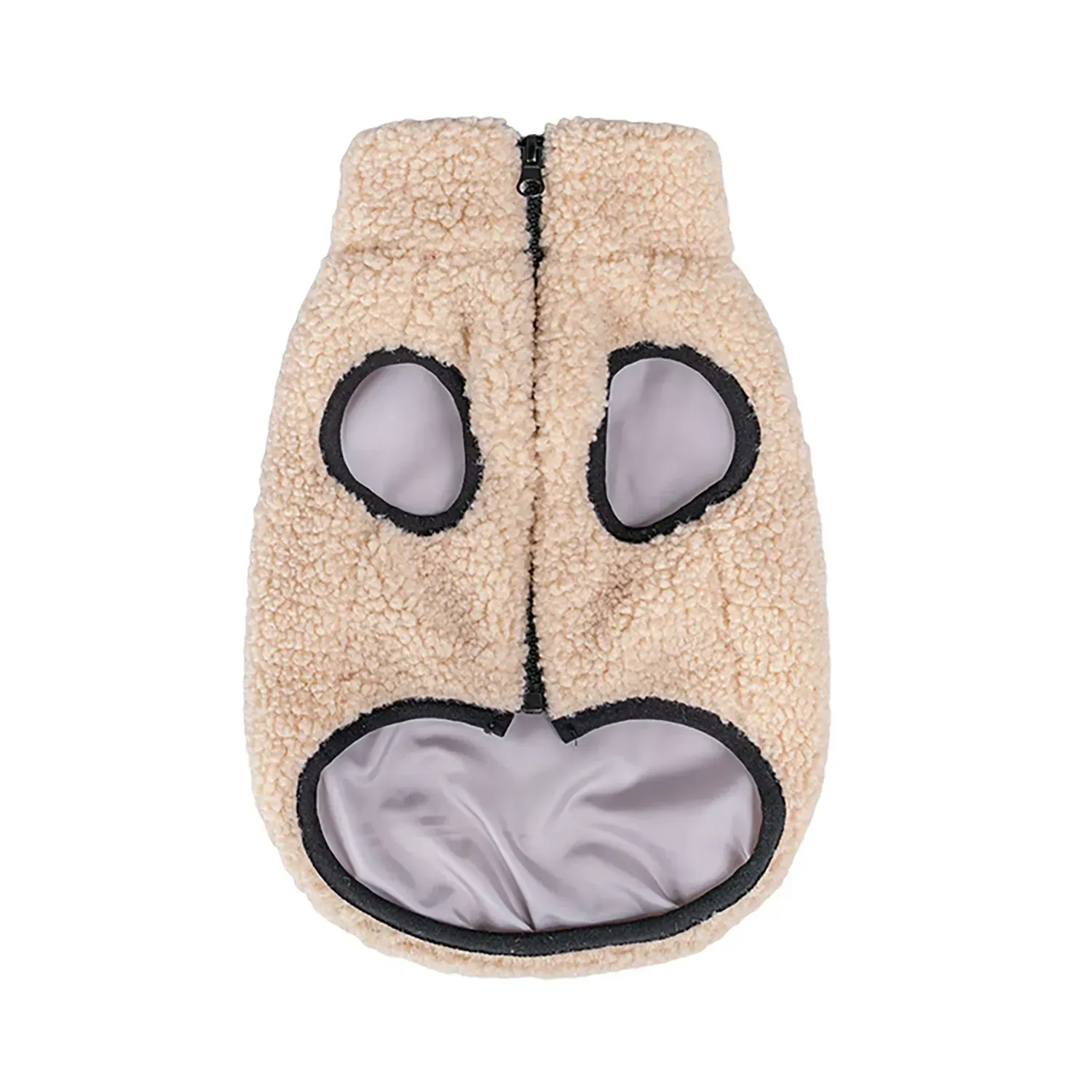 Casaco Sherpa para Cães Flicks Bege