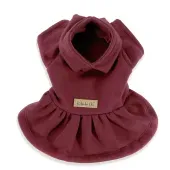 Vestido de Moletom Bichinho Chic Vinho