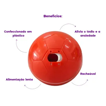 Beneficios-Brinquedo-Comedouro-Amicus-Crazy-Ball-Vermelho