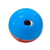 Brinquedo Comedouro Amicus Crazy Ball Vermelho e Azul