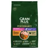 Ração GranPlus Performance Cães Adultos Médio e Grande Frango e Cenoura