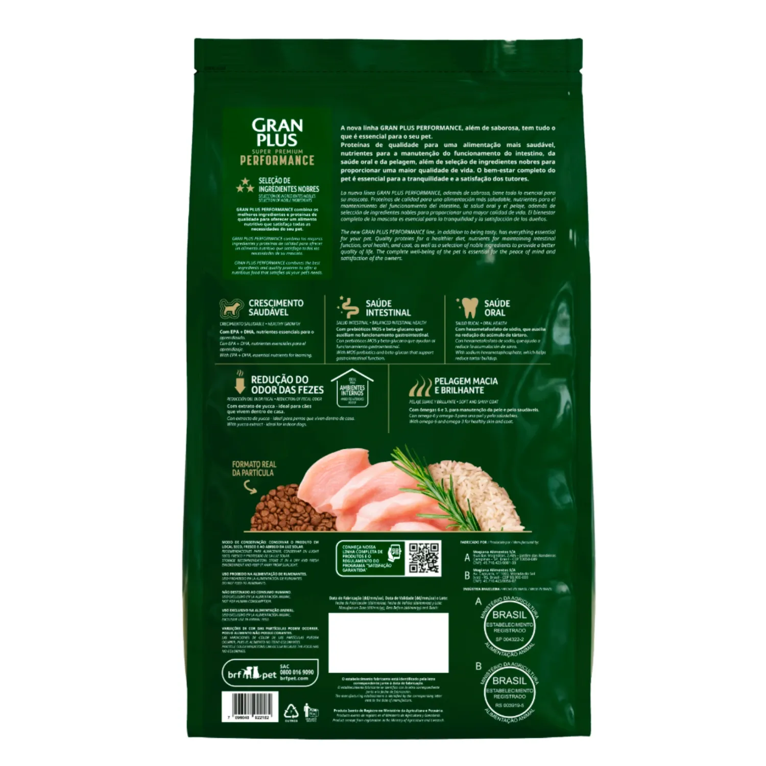 Racao-GranPlus-Performance-Caes-Filhotes-Mini-e-Pequeno-Frango-e-Arroz-2.5kg