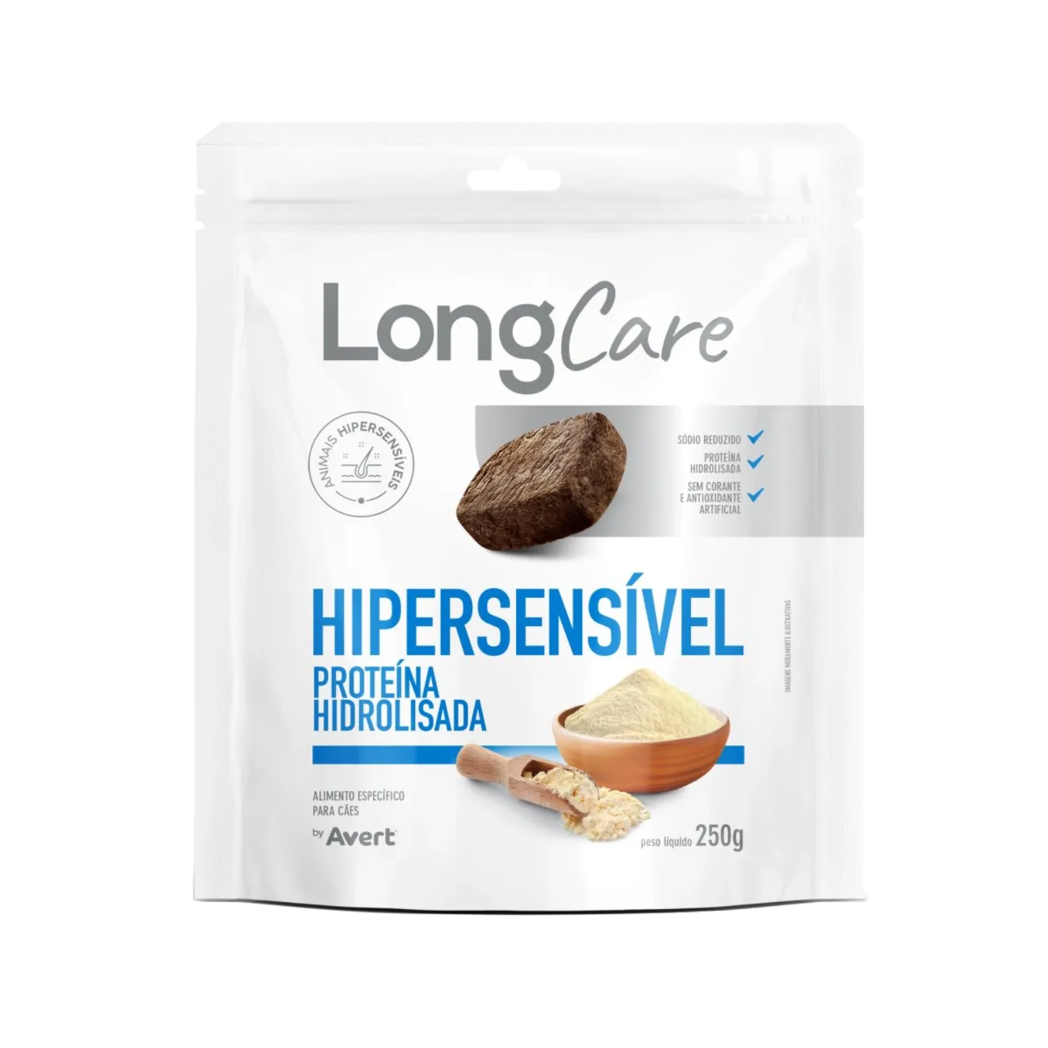 Petisco LongCare Hipersensível para Cães Adultos Proteína Hidrolisada