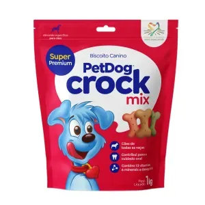 Biscoito Crock Mix para Cães PetDog