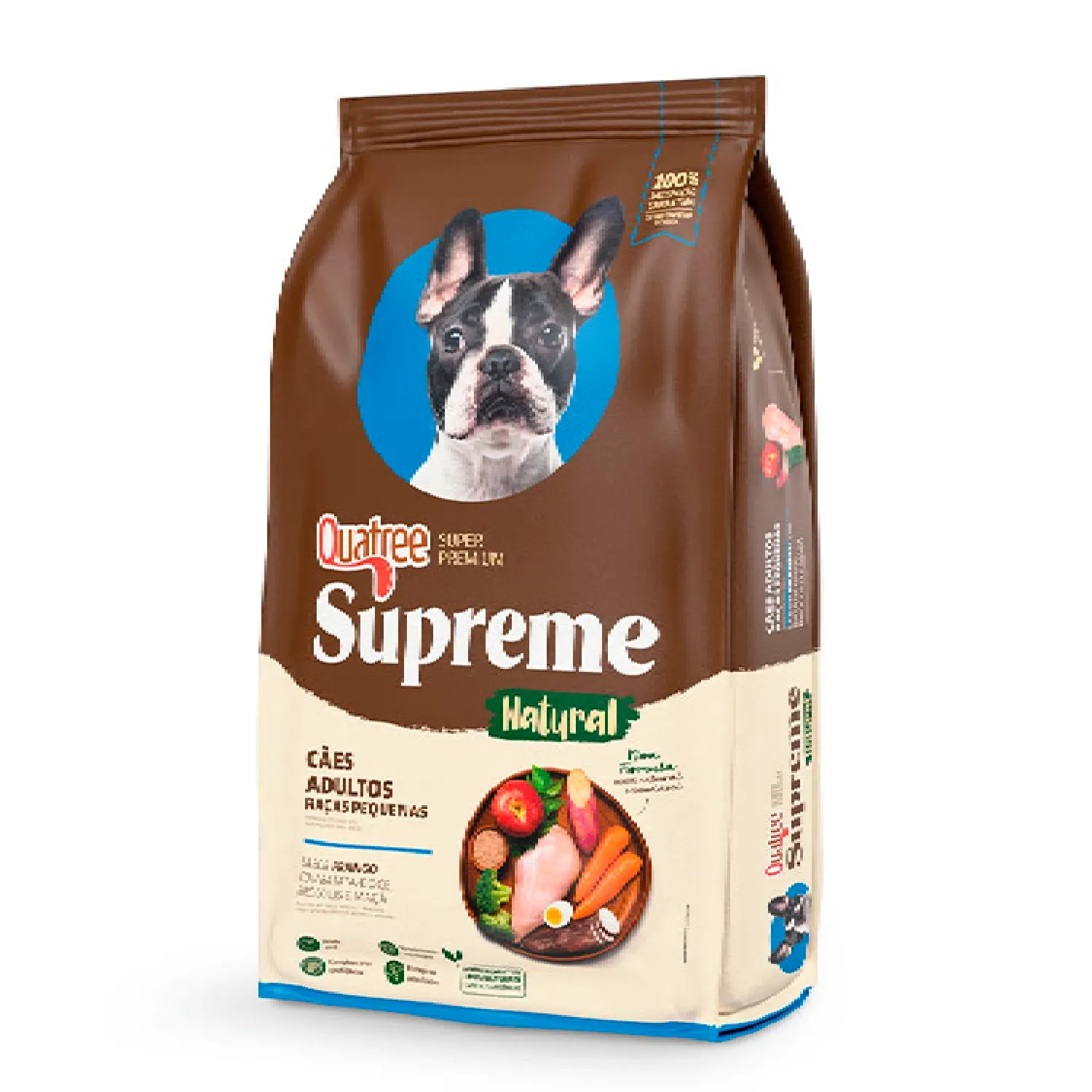 Ração Quatree Supreme Cães Adultos Raças Pequenas