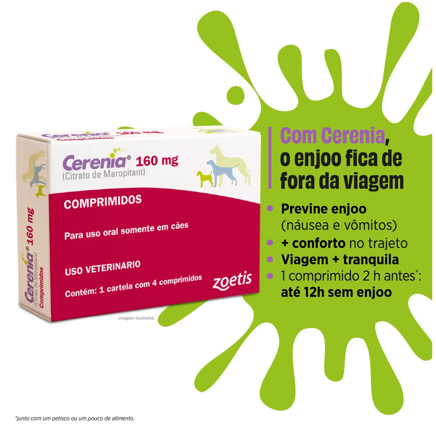 2-Antiemetico Cerenia 160mg para Caes