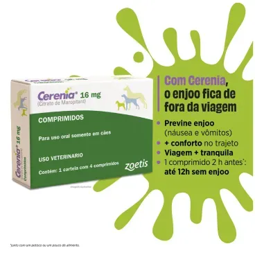 2-Antiemetico Cerenia 16mg para Caes