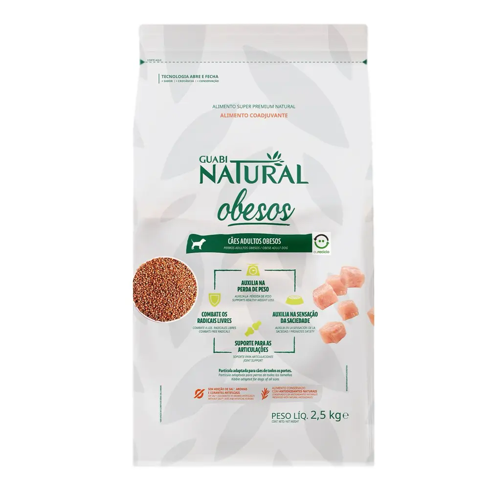 Ração Guabi Natural Cães Adultos Obesos