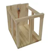 Comedouro Alfafeiro Suspenso para Roedores Real Brinquedos Pet