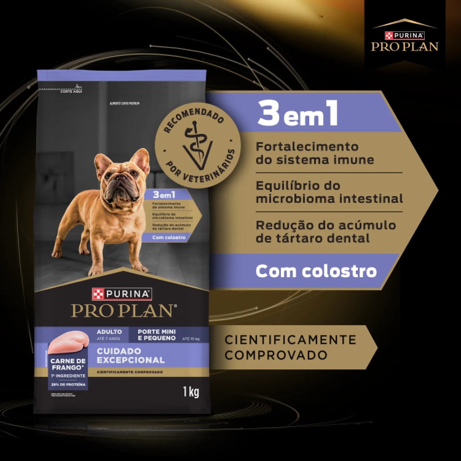 Racao-Pro-Plan-Cuidado-Excepcional-Caes-Adultos-Mini-e-Pequeno-1kg-Beneficios
