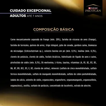 Racao-Pro-Plan-Cuidado-Excepcional-Caes-Adultos-Mini-e-Pequeno-Composicao-Basica