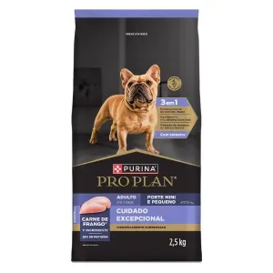 Ração Pro Plan Cuidado Excepcional Cães Adultos Minis e Pequenos Frango
