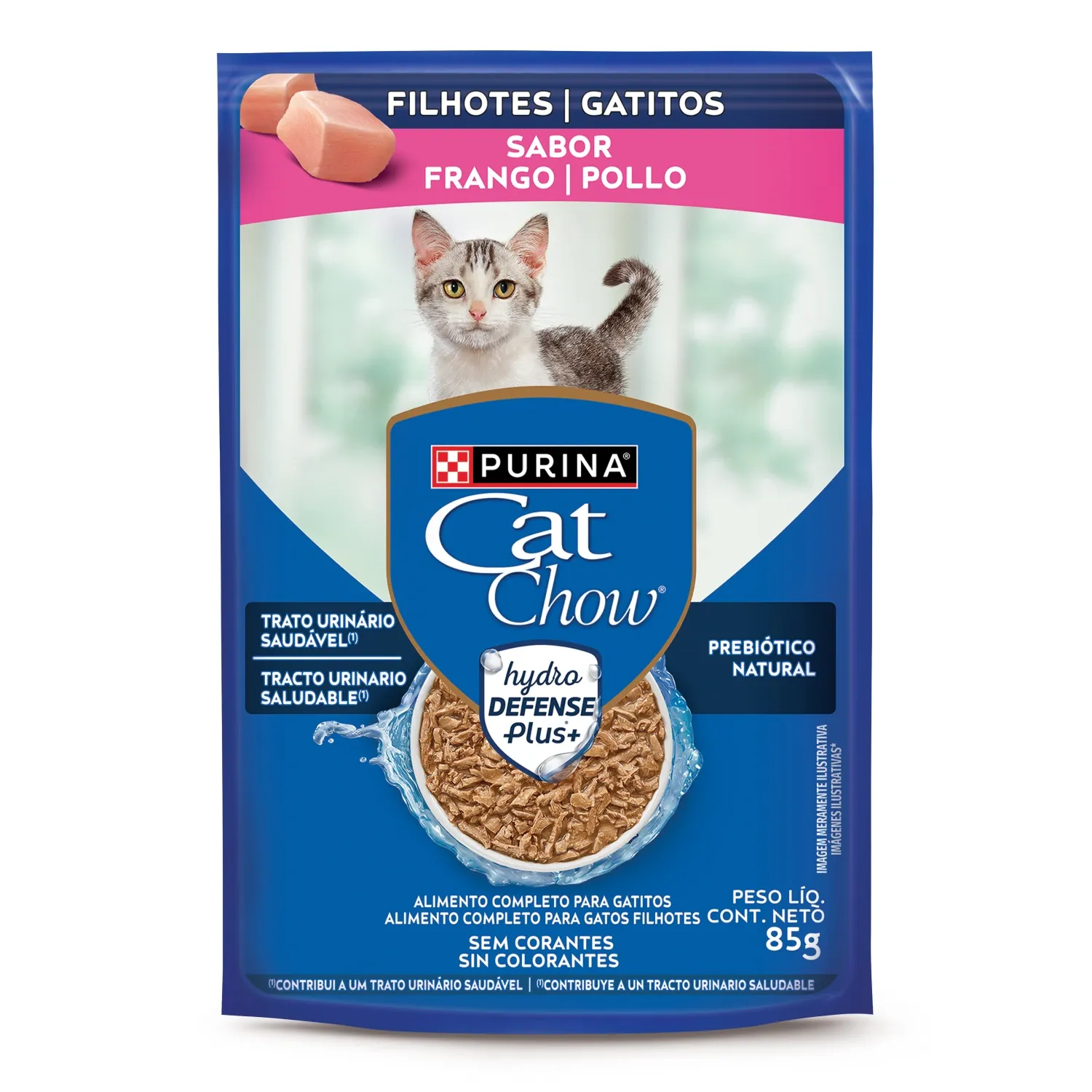 Ração Úmida Cat Chow Filhotes Frango
