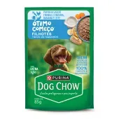 Ração Úmida Dog Chow Cães Filhotes Ótimo Começo Papinha Frango