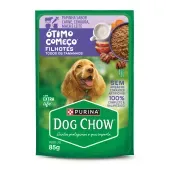 Ração Úmida Dog Chow Cães Filhotes Ótimo Começo Papinha Carne