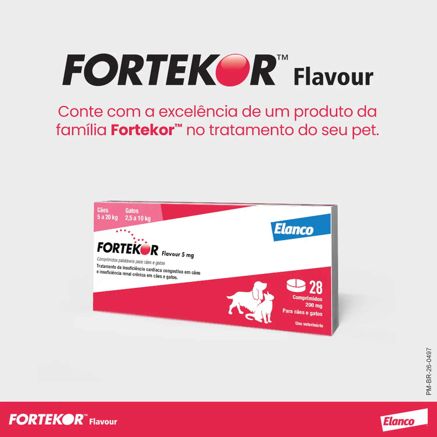 8-Fortekor Flavour 5 mg para Insuficiencia Cardiaca