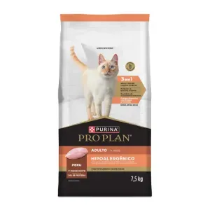 Ração Pro Plan Hipoalergênico Gatos Adultos Peru