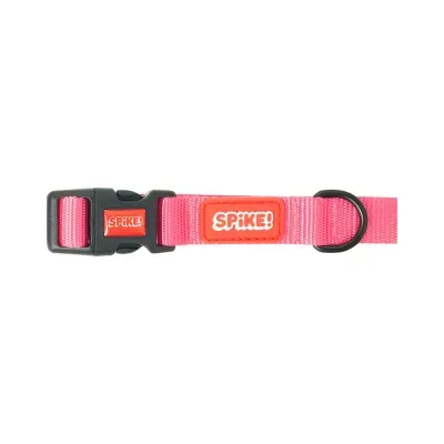 Coleira de Passeio para Cães Pink Spike