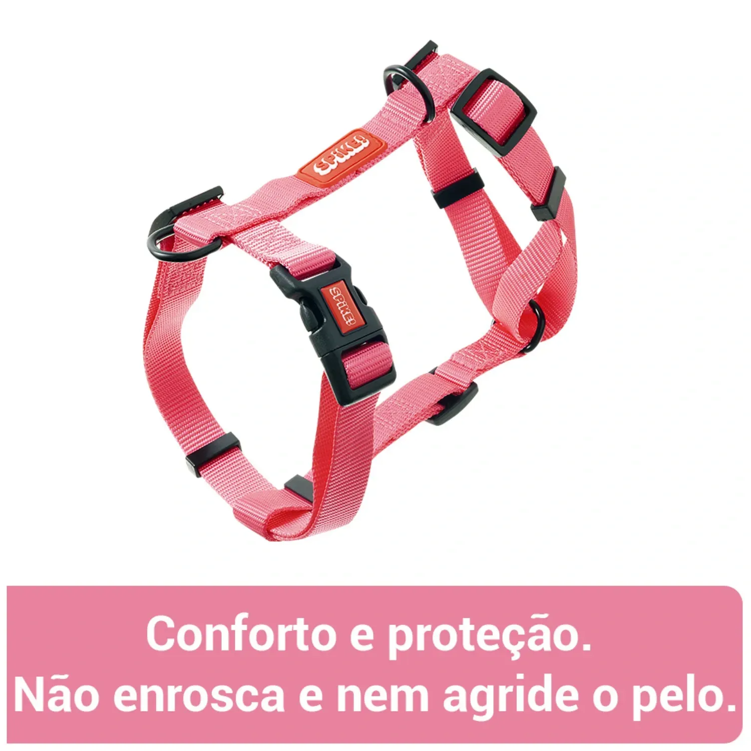 Peitoral-H-para-Caes-Pink-Spike-3