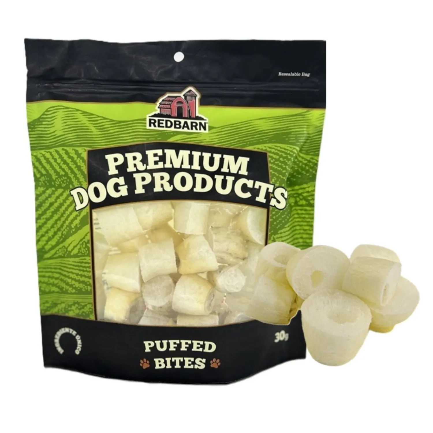 Osso para Cães Puffed Bites Redbarn