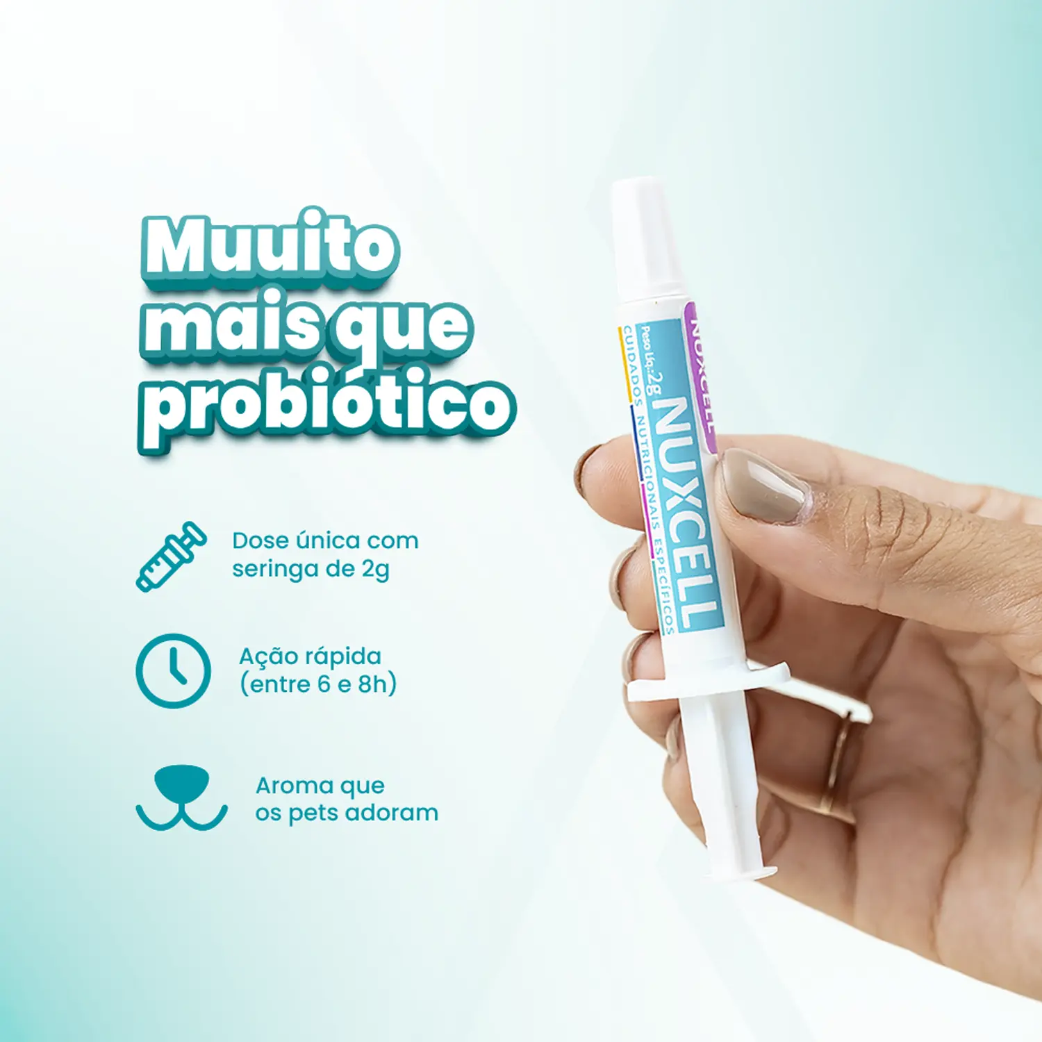 5-Suplemento Nuxcell Neo para Caes Filhotes 2g