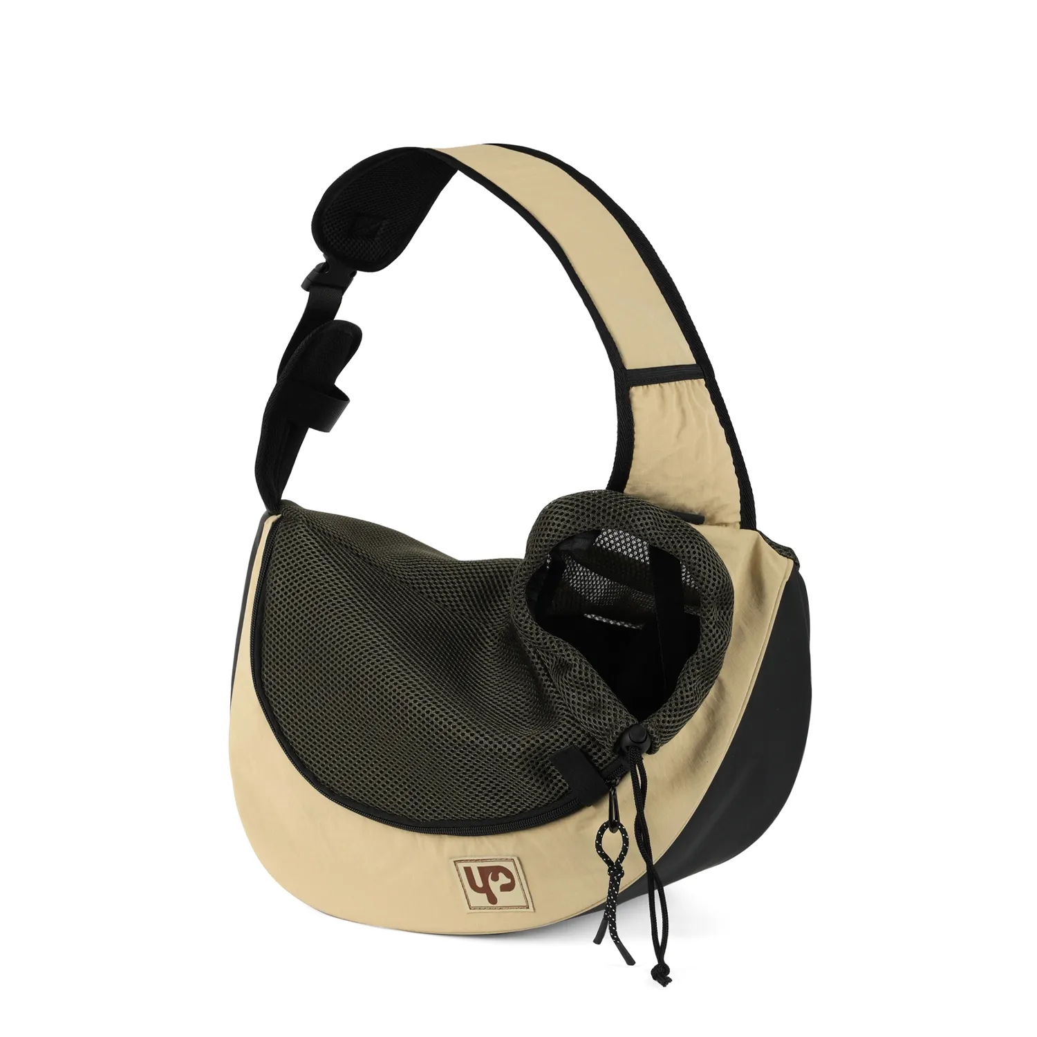 Bolsa-de-Transporte-Lateral-Ajustavel-Up4You-Bege-frente