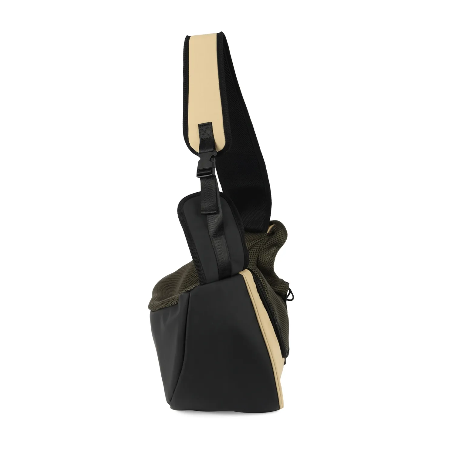 Bolsa-de-Transporte-Lateral-Ajustavel-Up4You-Bege-detalhe-alca