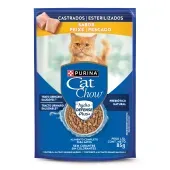 Ração Úmida Cat Chow Castrados Peixe