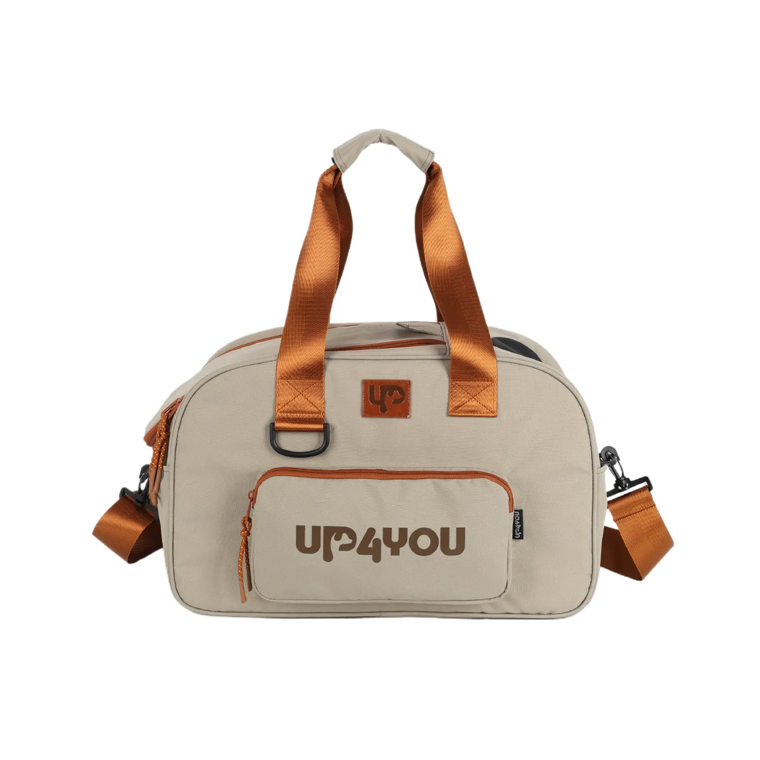 Bolsa-de-Transporte-Transversal-Plush-Up4you-Bege-frente