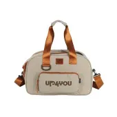 Bolsa de Transporte Transversal Plush Up4you Bege