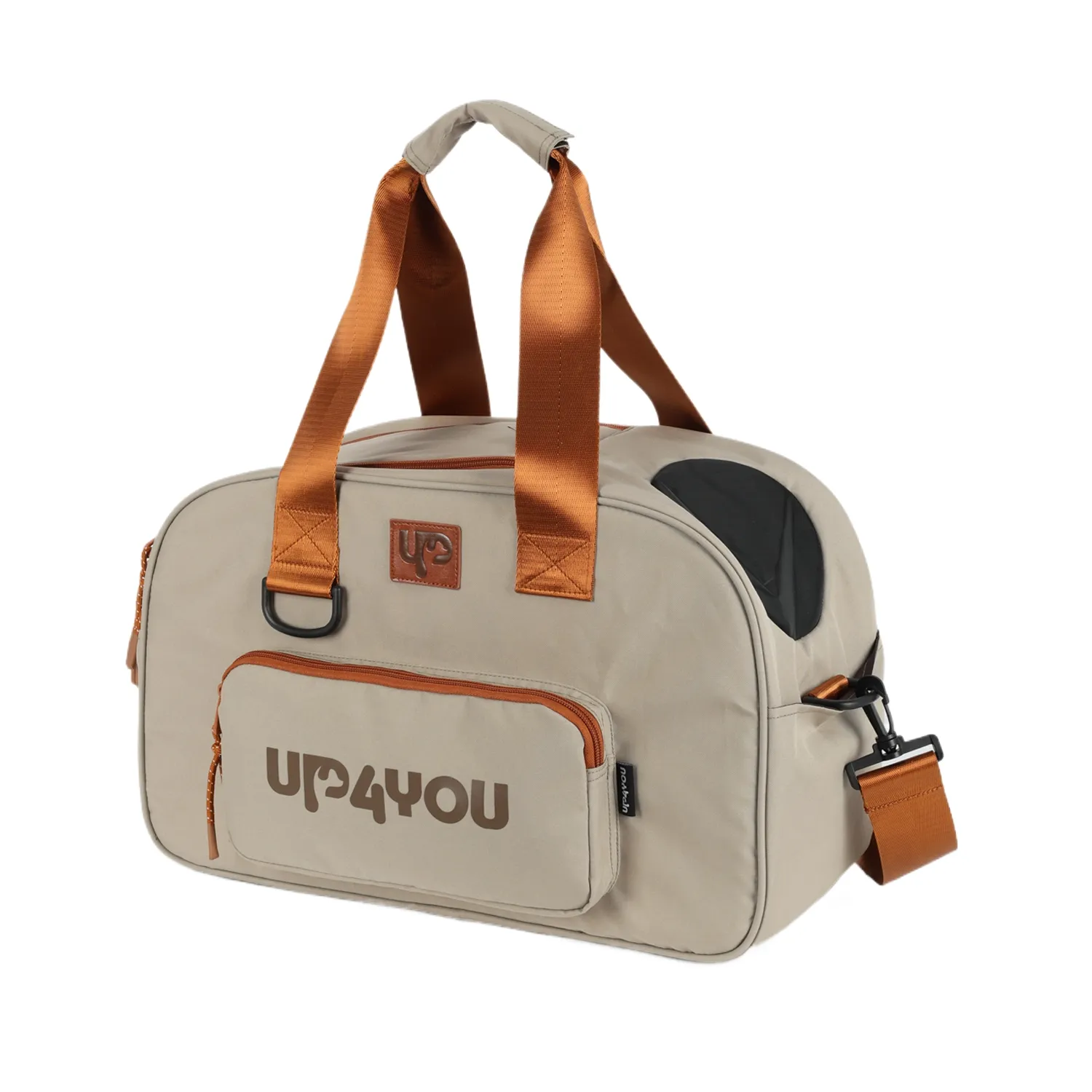 Bolsa-de-Transporte-Transversal-Plush-Up4you-Bege-lateral