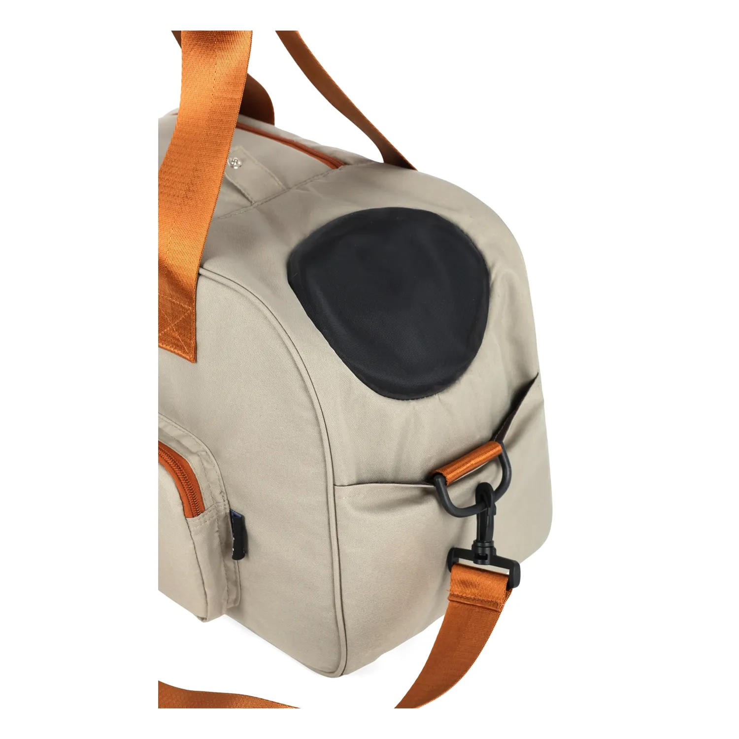 Bolsa-de-Transporte-Transversal-Plush-Up4you-Bege-abertura-cabeca