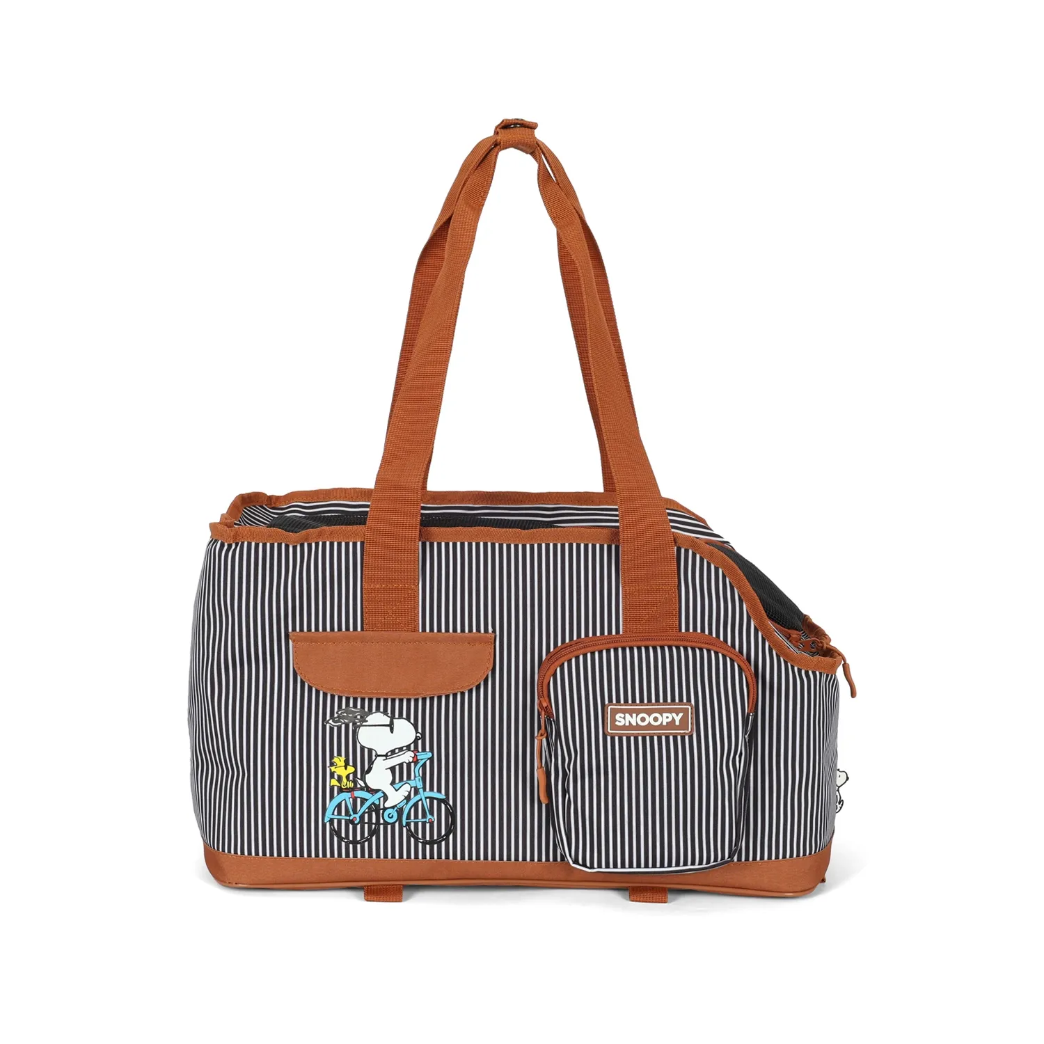 Bolsa-de-Transporte-Snoopy-Up4You-Marrom