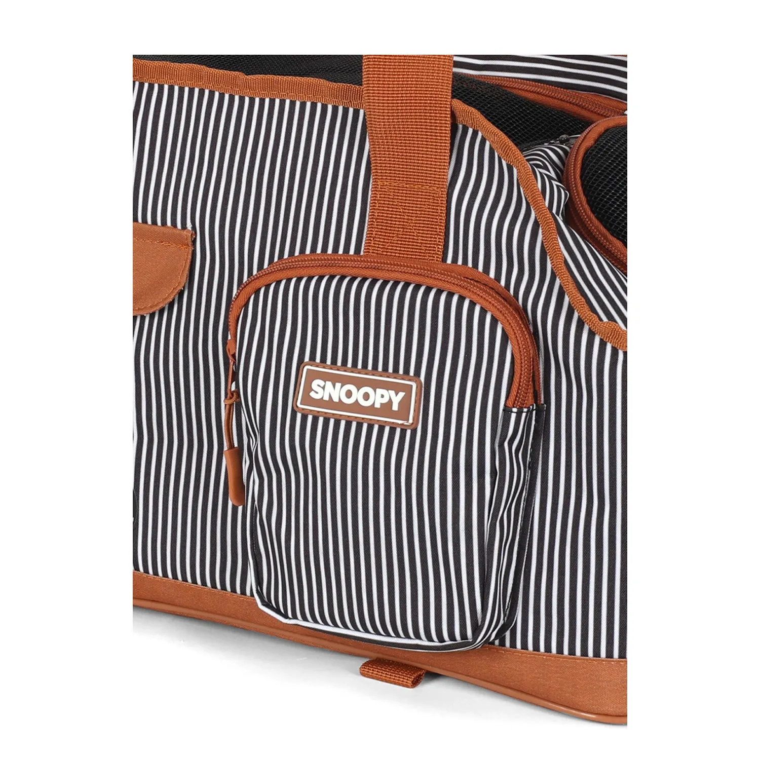 Bolsa-de-Transporte-Snoopy-Up4You-Marrom