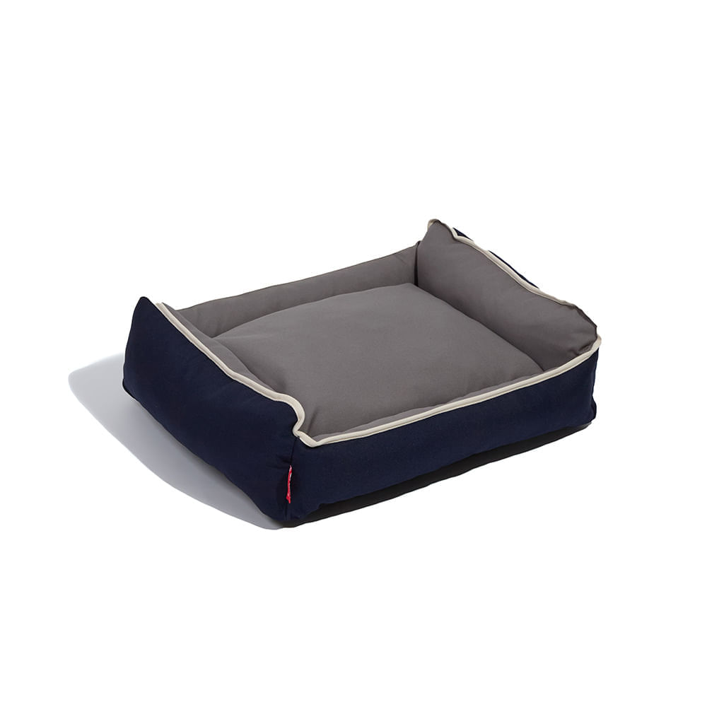 Cama Chaise Spike para Cães e Gatos Chumbo