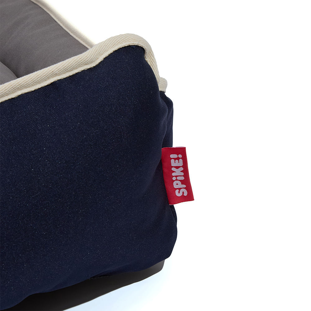 Cama Chaise Spike para Cães e Gatos Chumbo