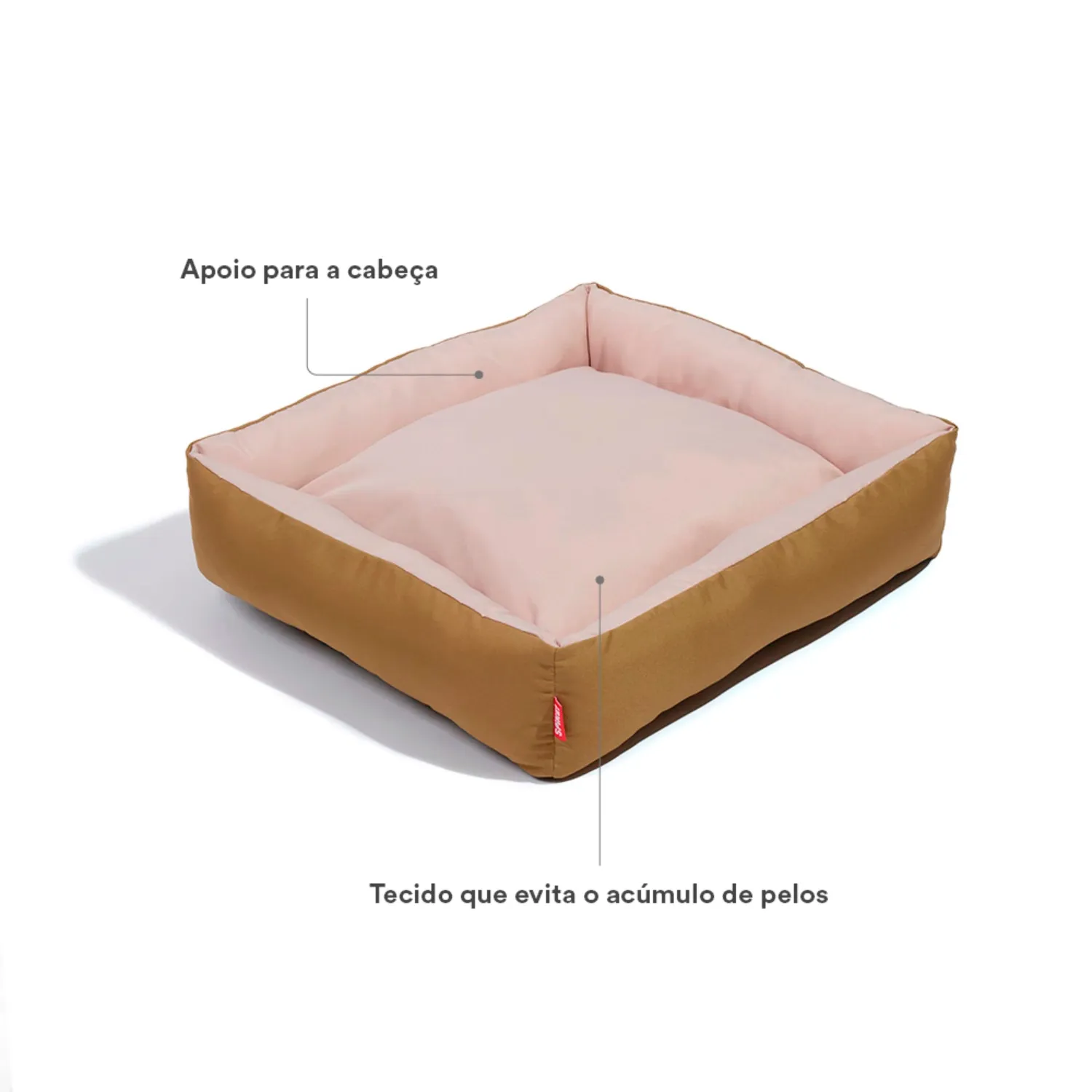 Cama-Dupla-Spike-para-Caes-e-Gatos-Marrom-2