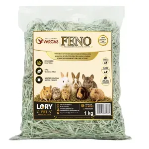 Feno Tifton para Roedores e Lagomorfos Lory Pet