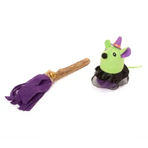 Brinquedo Pelúcia para Gatos Halloween Bruxa Luxo Savana - Único