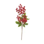 Galho Decorativo 50cm Vermelho Cromus