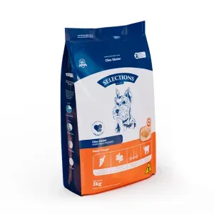 Ração Selections for Pets Cães Sênior Mini e Pequeno Frango - 3 kg