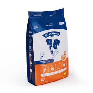 Ração Selections for Pets Cães Filhotes Mini e Pequeno Frango - 3 kg