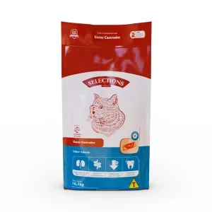 Ração Selections for Pets Gatos Castrados Salmão