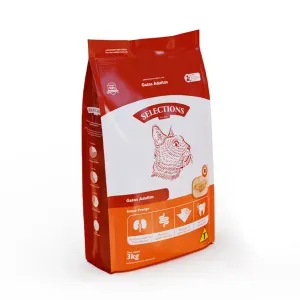 Ração Selections for Pets Gatos Adultos Frango