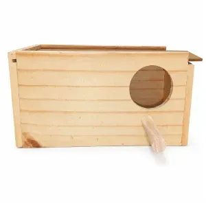 Ninho Agapornis para Pássaros Real Brinquedos - Único