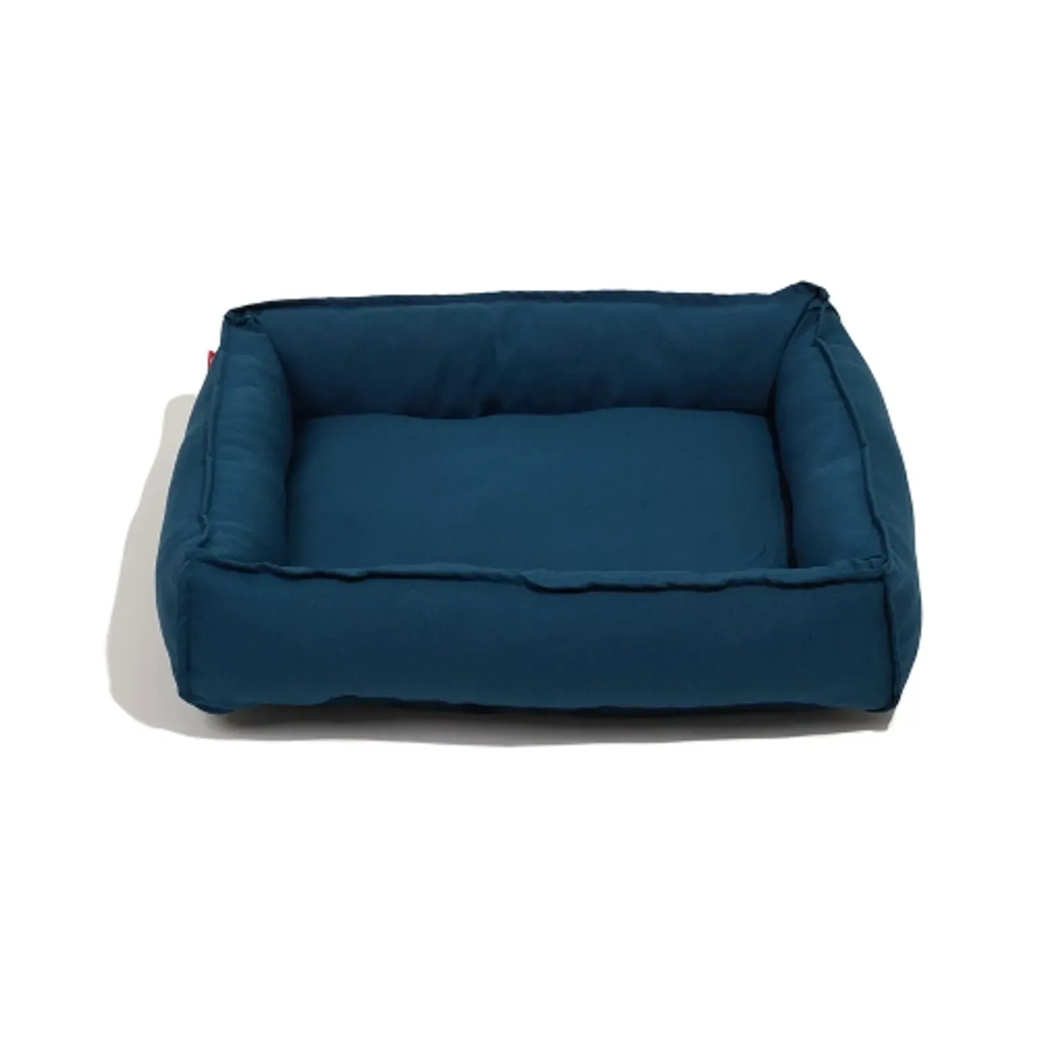 Cama-Retangular-para-Caes-e-Gatos-Spike-Azul-de-Frente