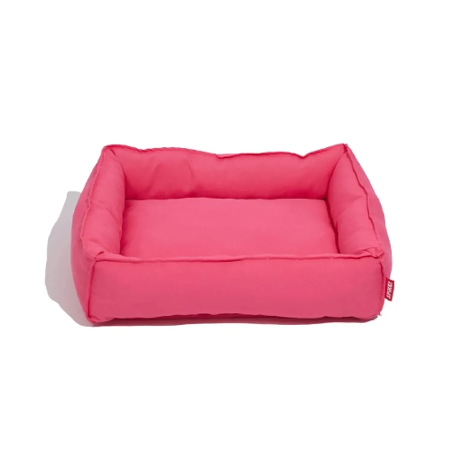Cama-Retangular-para-Caes-e-Gatos-Spike-Rosa-Frente